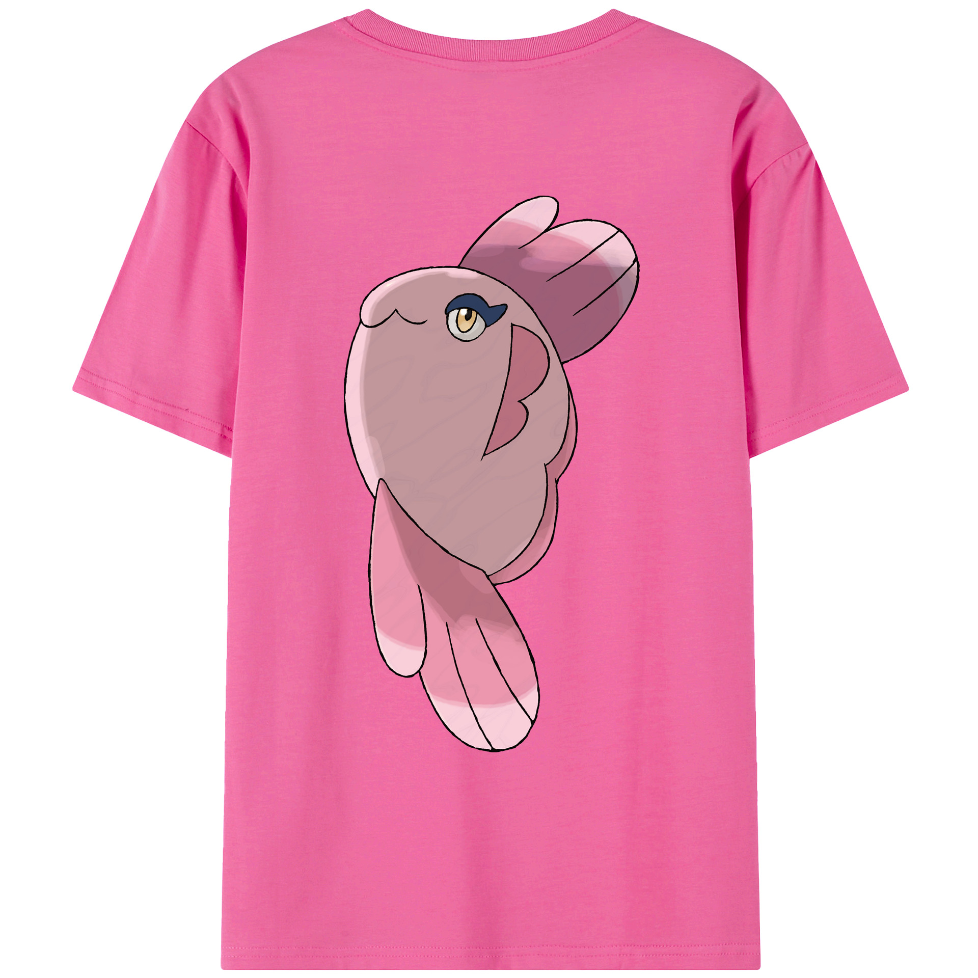 （画像用） ポケットモンスター Pokémon レディース半袖Tシャツ(バックプリント)
